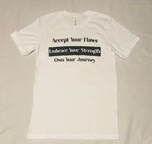 Load image into Gallery viewer, White AEO Daily Mantra Unisex Classic Fit