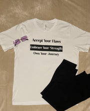 Load image into Gallery viewer, White AEO Daily Mantra Unisex Classic Fit